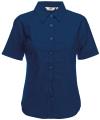 SS110 65000 Lady Fit Short Sleeve Oxford Shirt Navy colour image