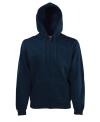 62034 Zip Through Hooded Sweatshirt Deep Navy colour image
