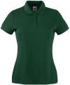 SS92M 63212 Lady Fit 65/35 Polo Bottle Green colour image