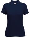 SS92M 63212 Lady Fit 65/35 Polo Deep Navy colour image