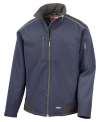 R124X Ripstop Soft Shell Jacket Navy / Black colour image