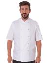 DD08S Short Sleeve Chef's Jacket White colour image