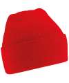 B45B Kids Beanie Hat Classic Red colour image