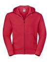 266M Authentic Zipped Hood Classic Red colour image