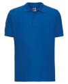 577M Ultimate Cotton Polo Shirt Azure Blue colour image