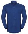 932M Men's Long Sleeve Easy Care Oxford Shirt Bright Royal colour image