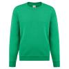 62041 SS27B Children's Set in Sleeve Sweatshirt retro heather green colour image