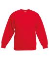 62041 Children's Set in Sleeve Sweatshirt Red colour image