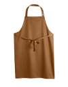 DP200 Denny's Multicoloured Bib Apron 28X36 Ginger colour image