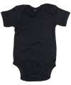 BZ10 Baby Bodysuit Black colour image