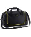 QS77 Teamwear Locker Bag Black / Yellow colour image