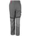 R310XR Result Workguard Technical Trousers(reg) Grey / Black colour image
