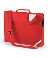 QD457 Junior Book Bag With Strap Bright Red colour image