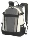 SH1295 Indiana Sports Backpack Dark Grey / Off White colour image