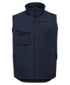 014M Heavy Duty Gilet French Navy colour image