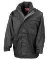 R67X Mid Weight Multi Function Jacket Black / Grey colour image