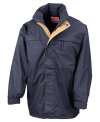 R67X Mid Weight Multi Function Jacket Navy / Sand colour image