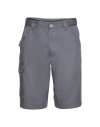 002M Polycotton Twill Shorts Convoy Grey  colour image