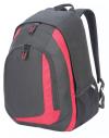 SH7241 Shugon Geneva Backpack Black / Red colour image