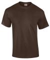 GD02 2000 Ultra Cotton T Shirt Dark Chocolate colour image