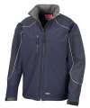 R118X Ice Fell Hooded Softshell Jacket Navy colour image