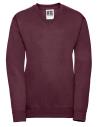 272B V Neck Sweatshirt Burgundy colour image