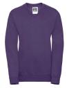 272B V Neck Sweatshirt Purple colour image