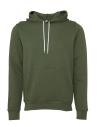 CA3719 Unisex Pullover Polycotton Fleece Hoodie Military Green colour image