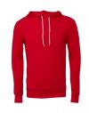 CA3719 Unisex Pullover Polycotton Fleece Hoodie Red colour image