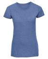 165F Russell Ladies HD T Shirt Blue Marl colour image
