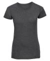 165F Russell Ladies HD T Shirt Grey Marl colour image