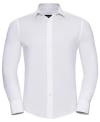 946M Men's Long Sleeve Easy Care Fitted Shirt White colour image
