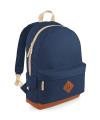 BG825 Bagbase Heritage Backpack French Navy colour image