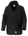R114JY Core Children's Micron Fleece Jacket Black colour image