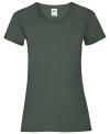 61372 Lady Fit Valueweight T Shirt Bottle Green colour image