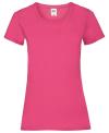 61372 Lady Fit Valueweight T Shirt Fuchsia colour image