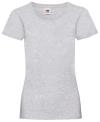 61372 Lady Fit Valueweight T Shirt Heather Grey colour image