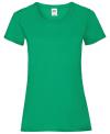 61372 Lady Fit Valueweight T Shirt Kelly Green colour image