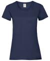 61372 Lady Fit Valueweight T Shirt Navy colour image