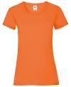61372 Lady Fit Valueweight T Shirt Orange colour image