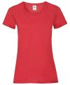 61372 Lady Fit Valueweight T Shirt Red colour image