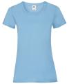 61372 Lady Fit Valueweight T Shirt Sky colour image