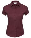 947F Ladies' Cap Sleeve Easy Care Fitted Shirt Port colour image