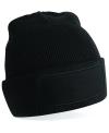 B445 Printers Beanie Hat Black colour image