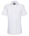 961M Russell Collection Mens S/S Stretch Shir White colour image