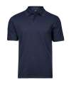 TJ1400 Tee Jays Mens Heavy Polo Navy Blue colour image