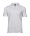 TJ1400 Tee Jays Mens Heavy Polo White colour image
