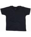 BZ002 Baby T-shirt Organic Black colour image