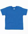 BZ002 Baby T-Shirt Organic Cobalt Blue colour image