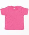 BZ002 Baby T-shirt Organic Fuchsia colour image